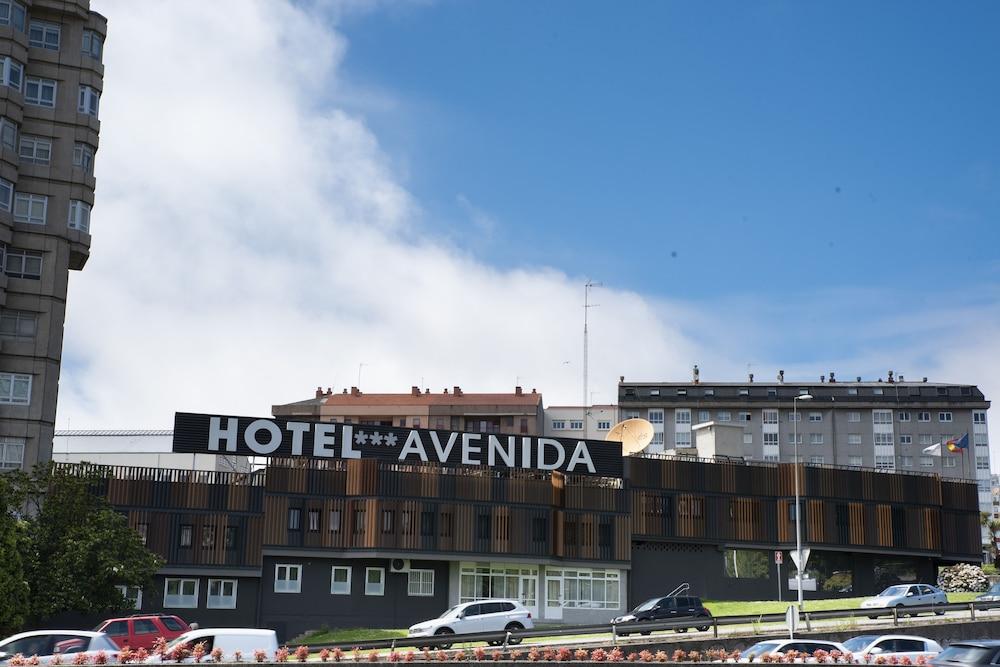 Hotel Avenida A Coruna Bagian luar foto
